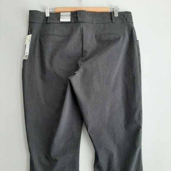 REITMANS Comfort Pull-on Dress Pants Stretch Grey Sz 16 - Picture 6 of 10